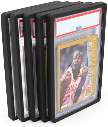 TPU Graded Card Slab Bumper Guards 5-Pack