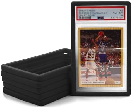 TPU Graded Card Slab Bumper Guards 5-Pack