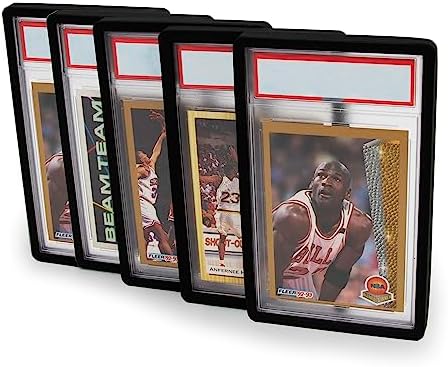 TPU Graded Card Slab Bumper Guards 5-Pack