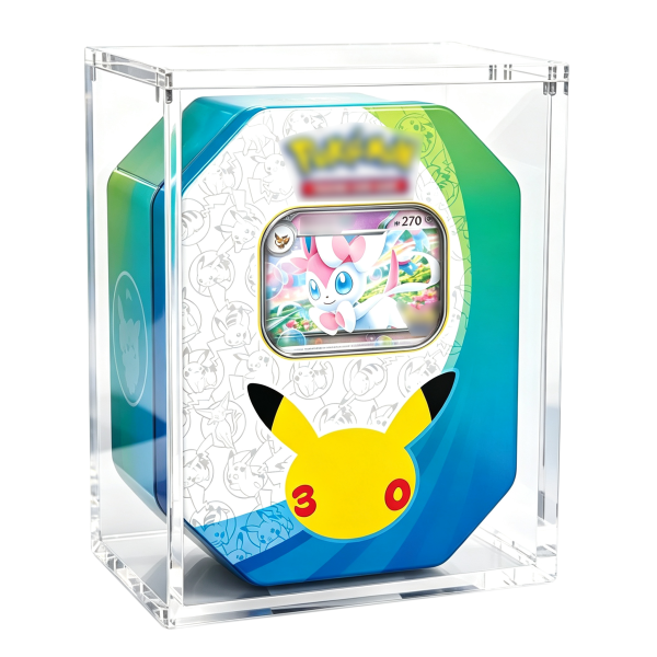 Acrylic Display Case for PTCG 30th Ex Tin