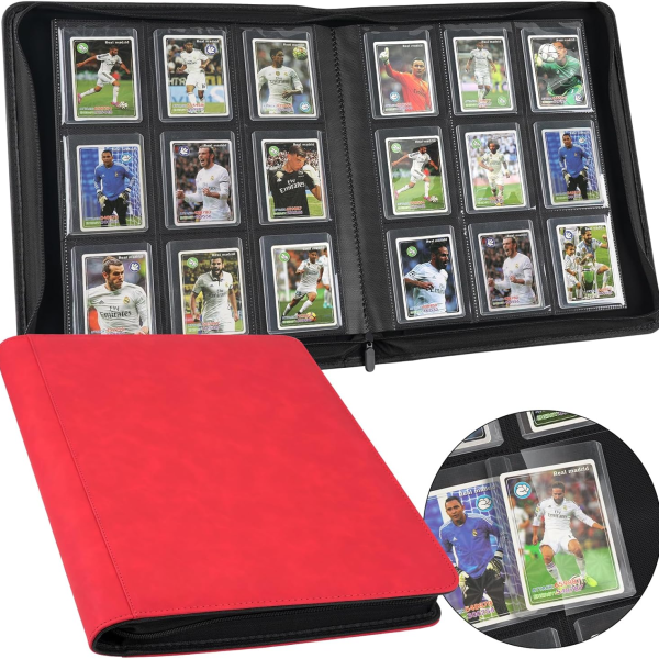 9-Pocket PU Trading Card Binder
