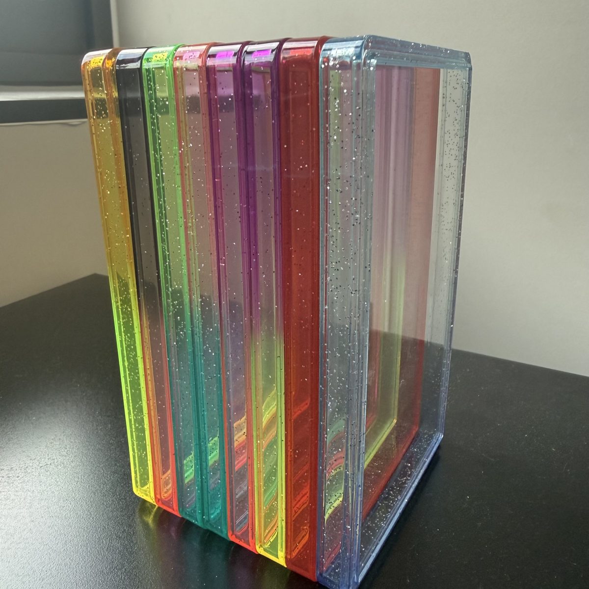 TPU Graded Card Slab Edge Guard — Clear Back