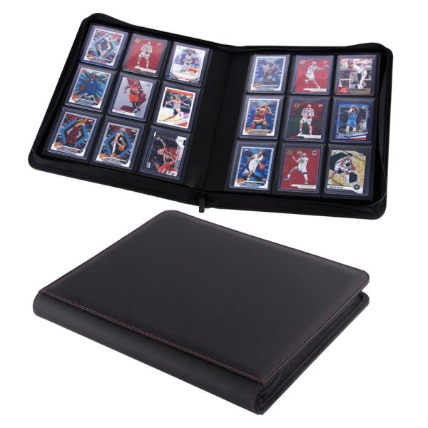 Leather TCG Toploader Binder