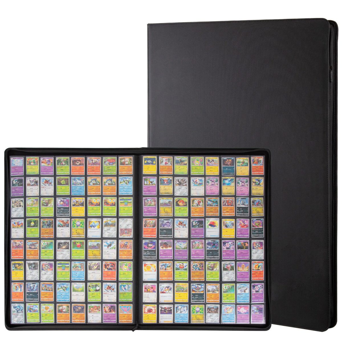PU Leather 64-Slot Trading Card Binder