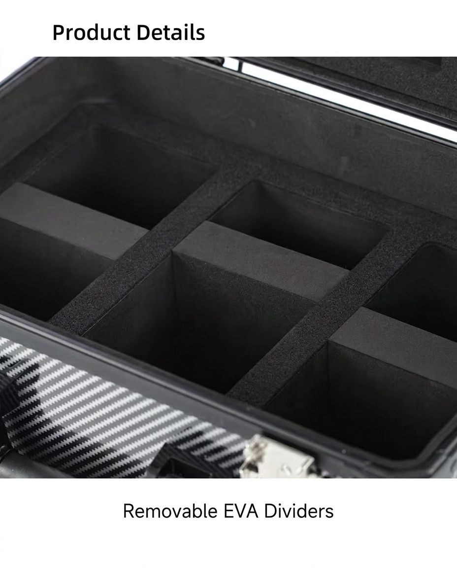 3-Row Acrylic Aluminum Graded Card Storage Case
