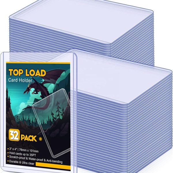 35PT Rigid Top Loader Card Sleeves