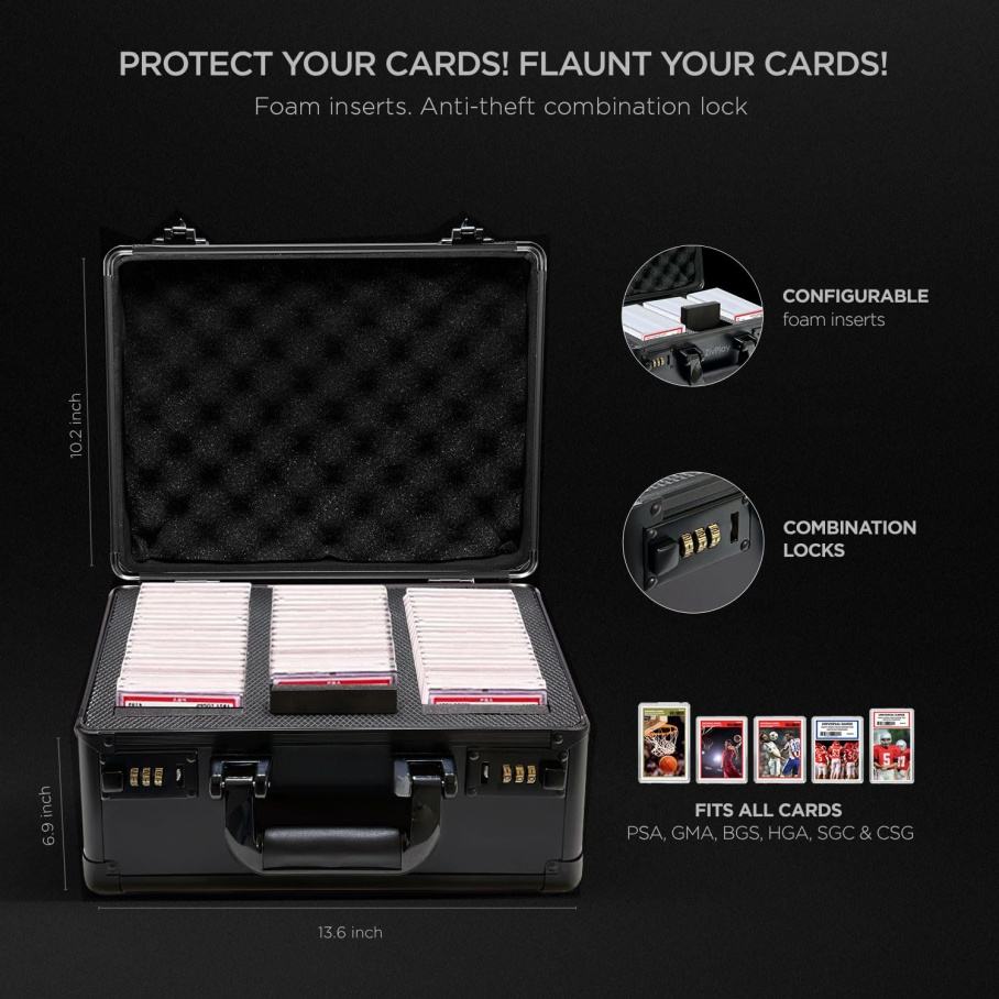 Aluminum Pokémon Card Storage Case