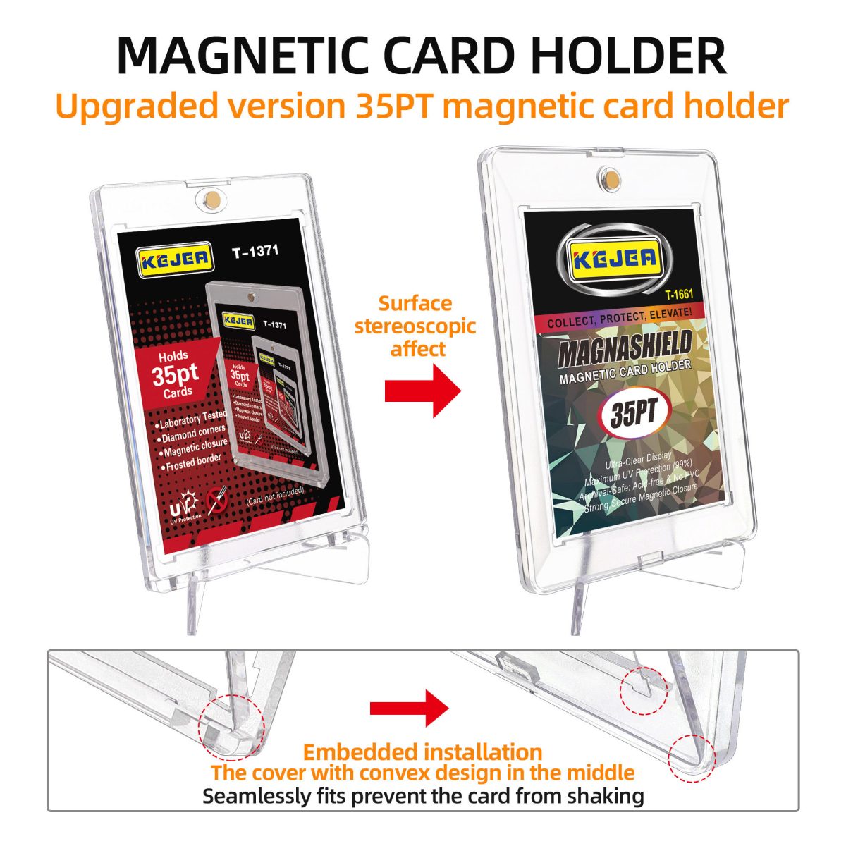 35pt PS Magnetic Card Holder