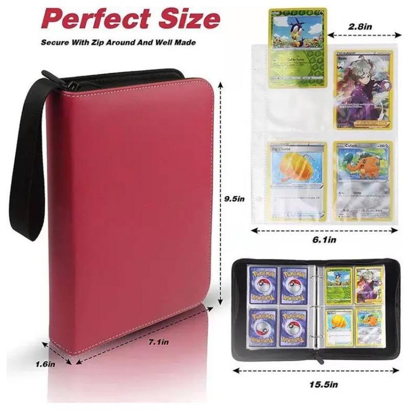 480-Pocket PU Leather Business Card Binder
