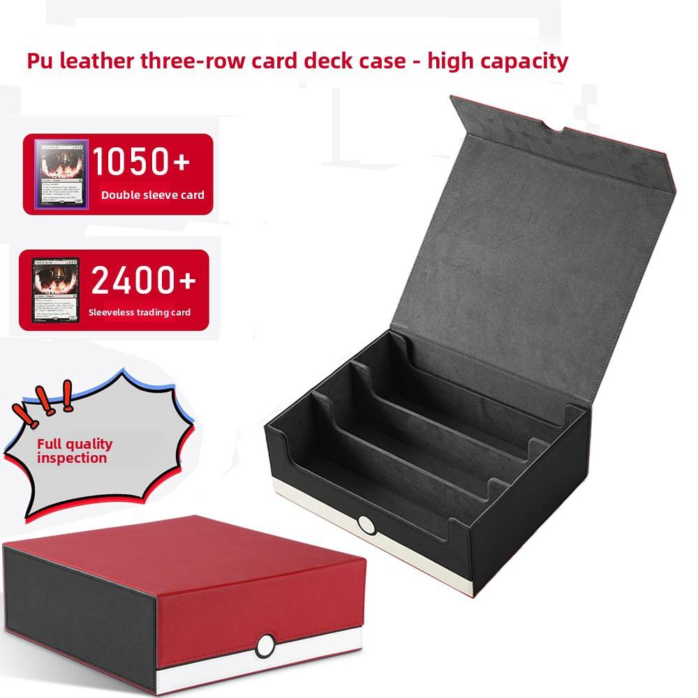 3-Row Paper Magnetic Card Storage Box