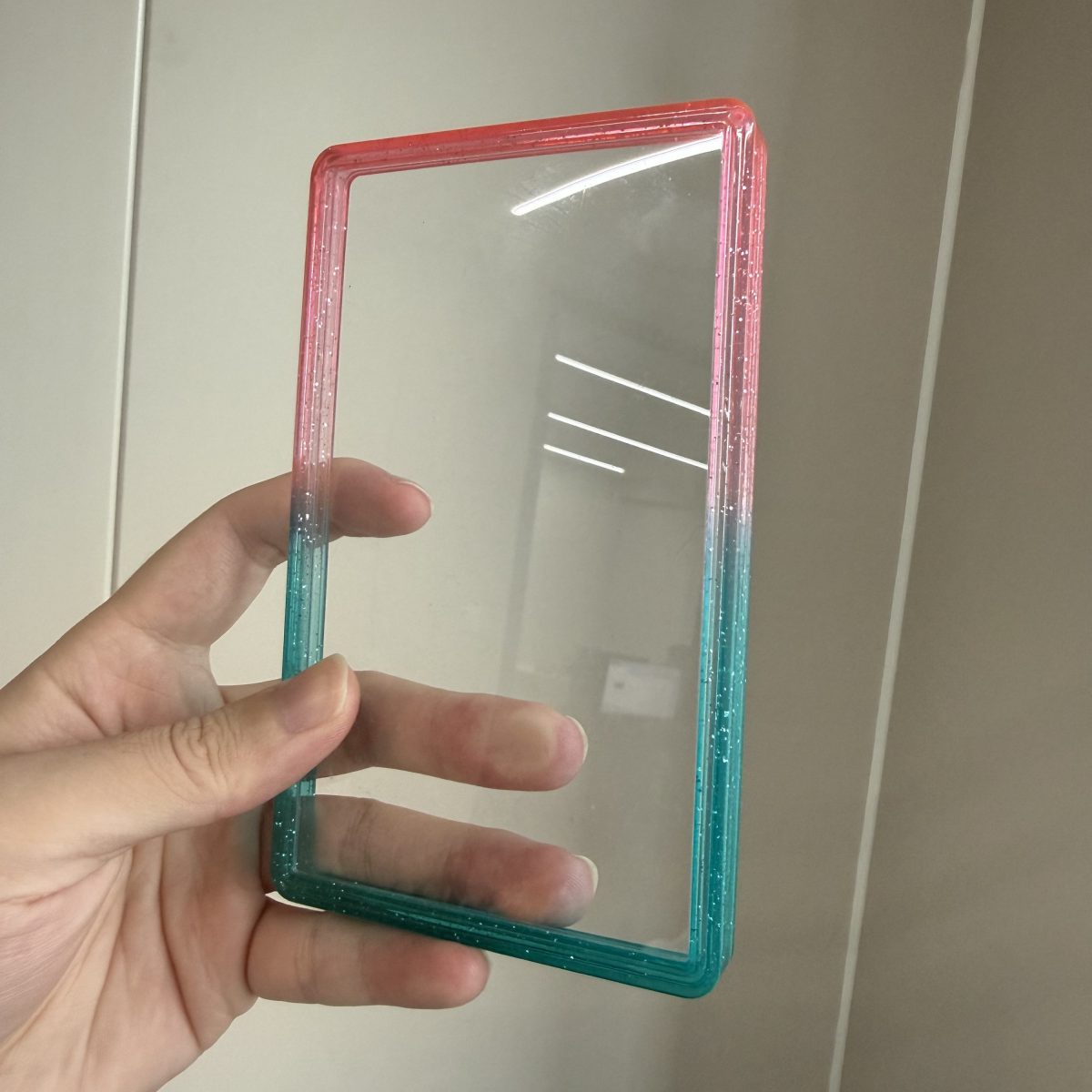 TPU Graded Card Slab Edge Guard — Clear Back