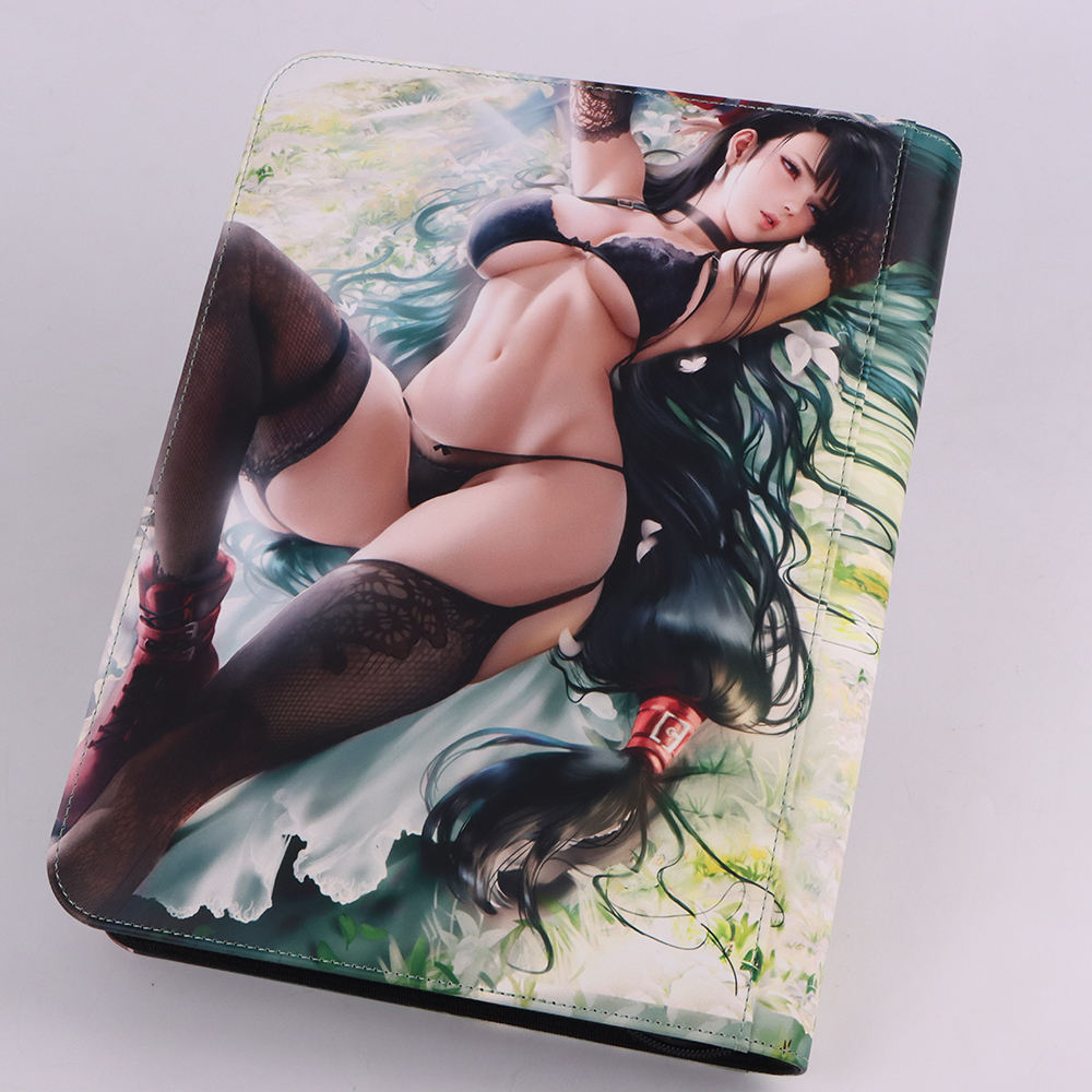 Leather Trading Card Binder