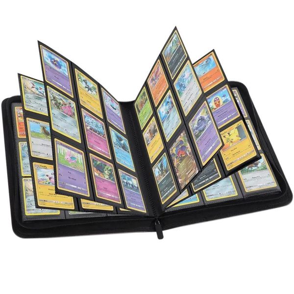 Leather Trading Card Binder