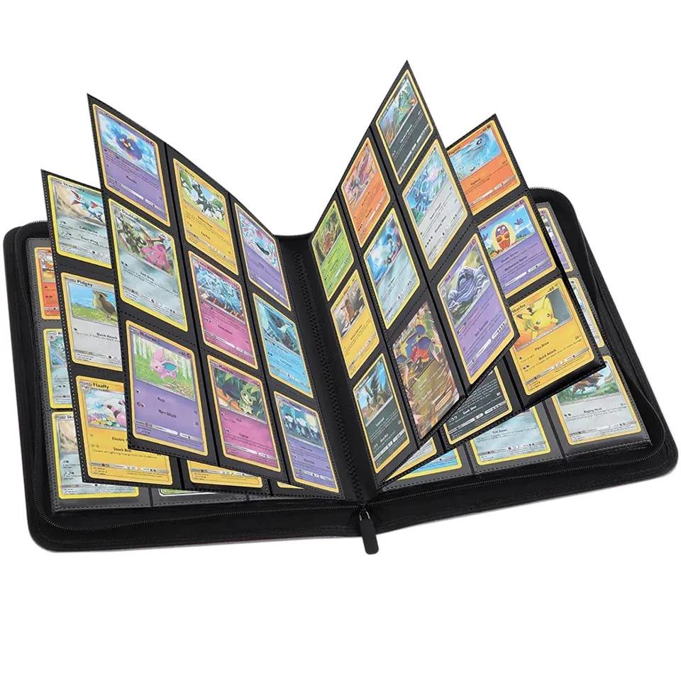 Leather Trading Card Binder