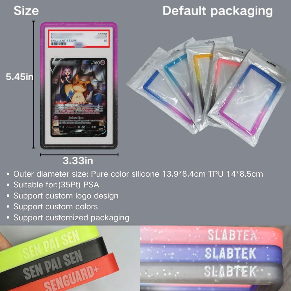 Silicone Graded Card Slab Case