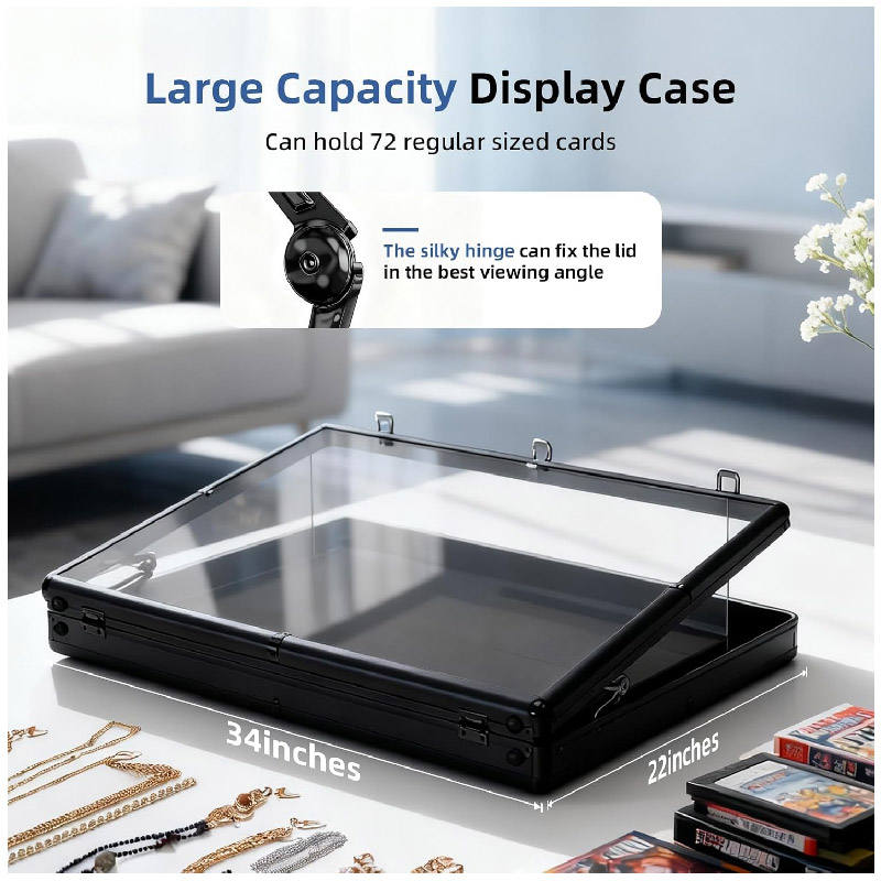 Aluminum Lockable Display Case