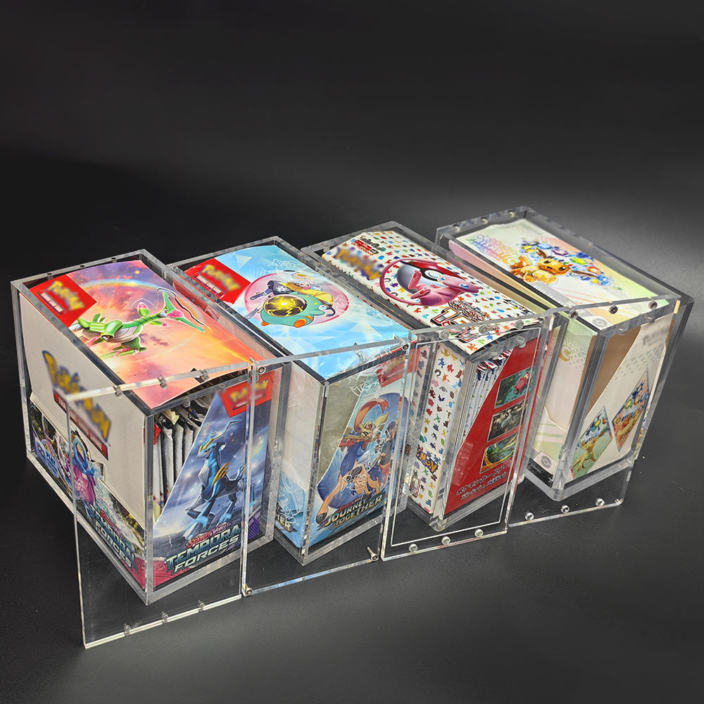 Clear Acrylic Booster Box Display Case