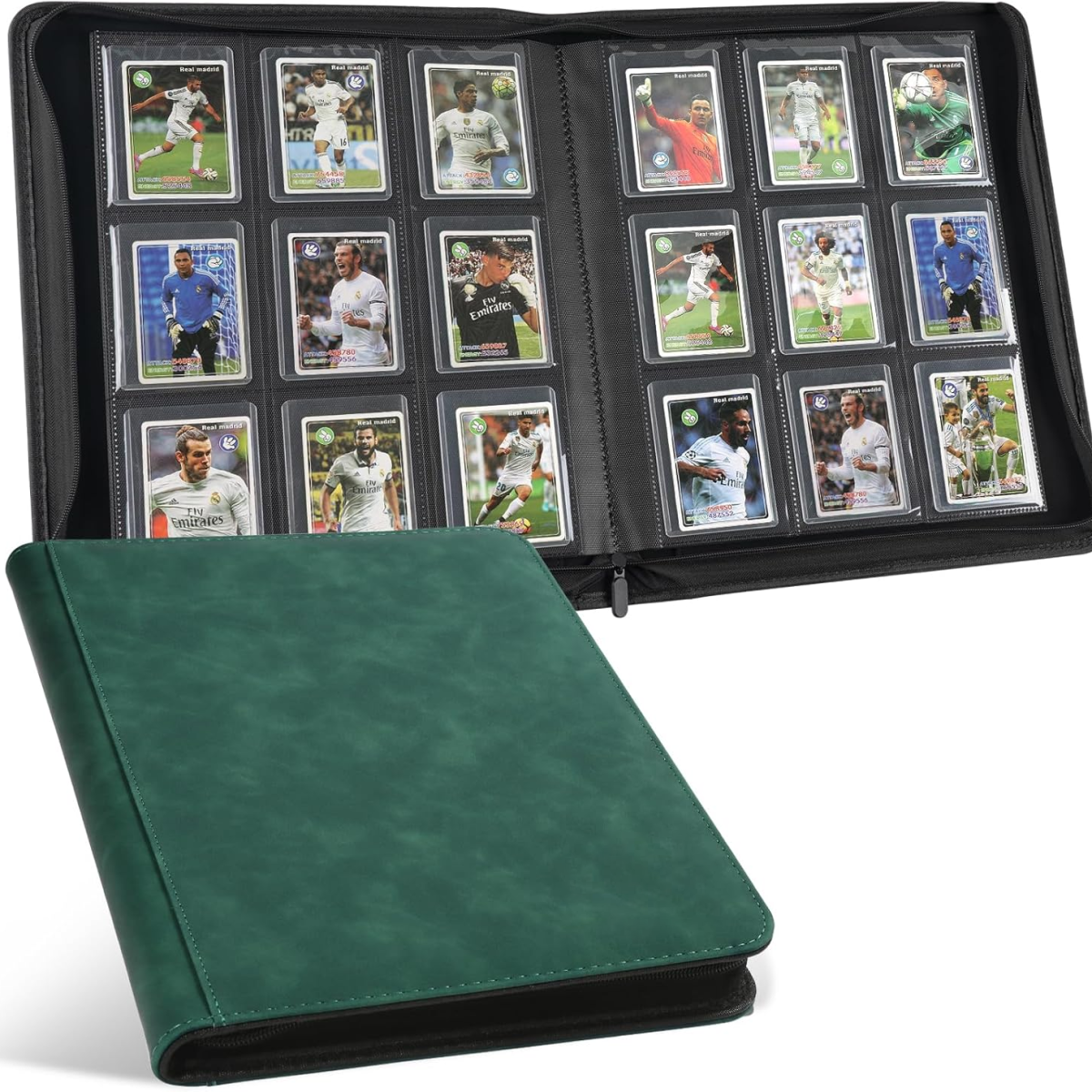 9-Pocket PU Trading Card Binder