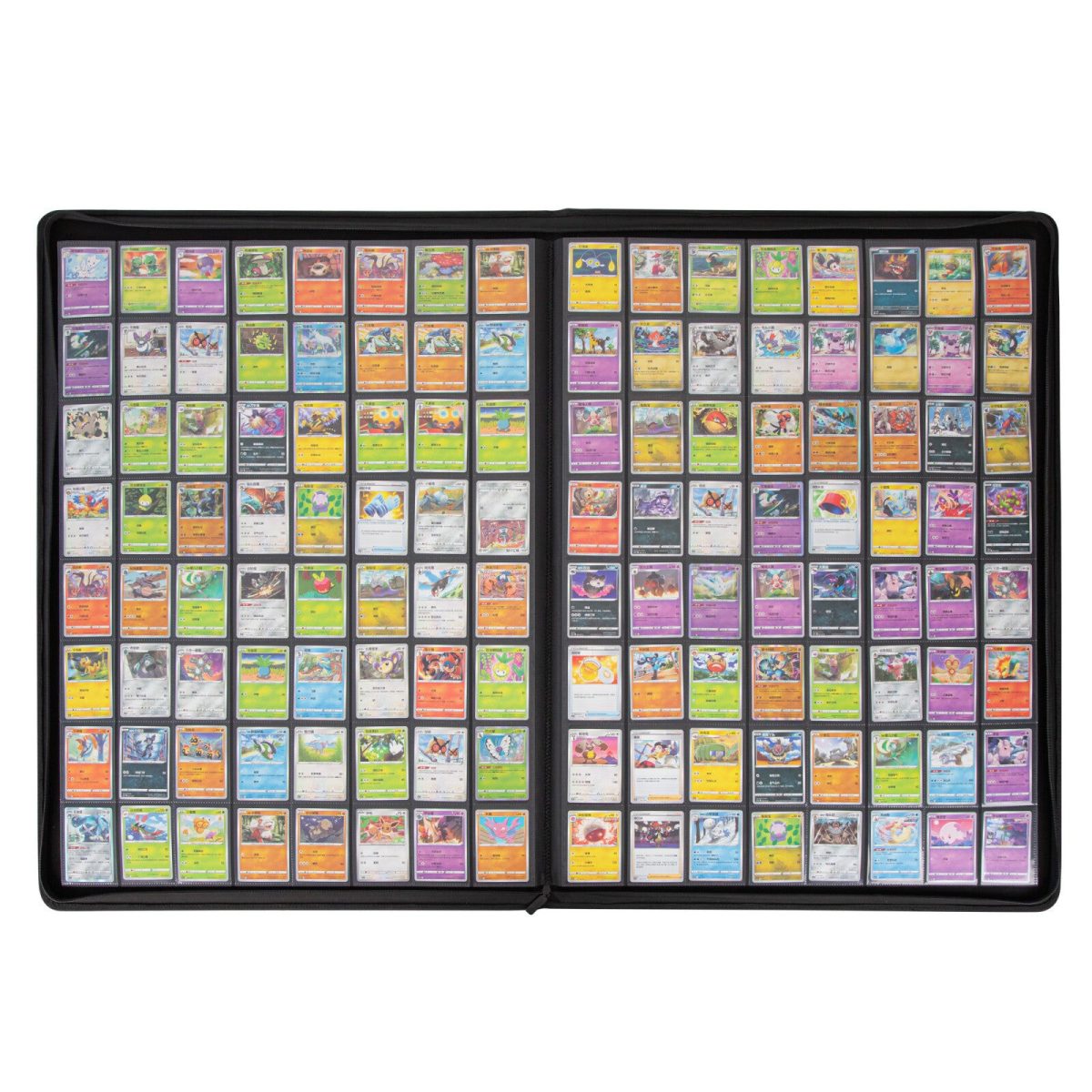 PU Leather 64-Slot Trading Card Binder