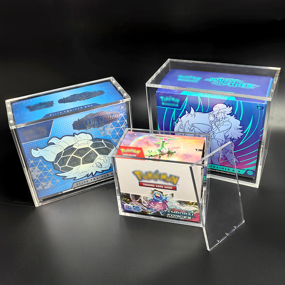 Clear Acrylic Booster Box Display Case