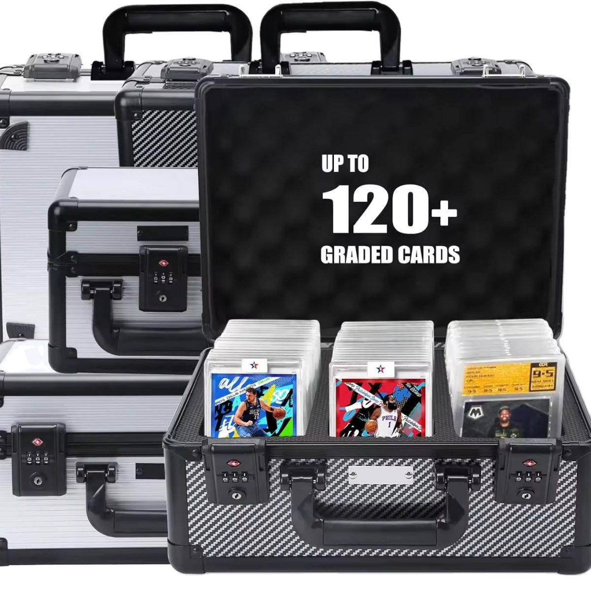 Aluminum Graded Card Storage Case