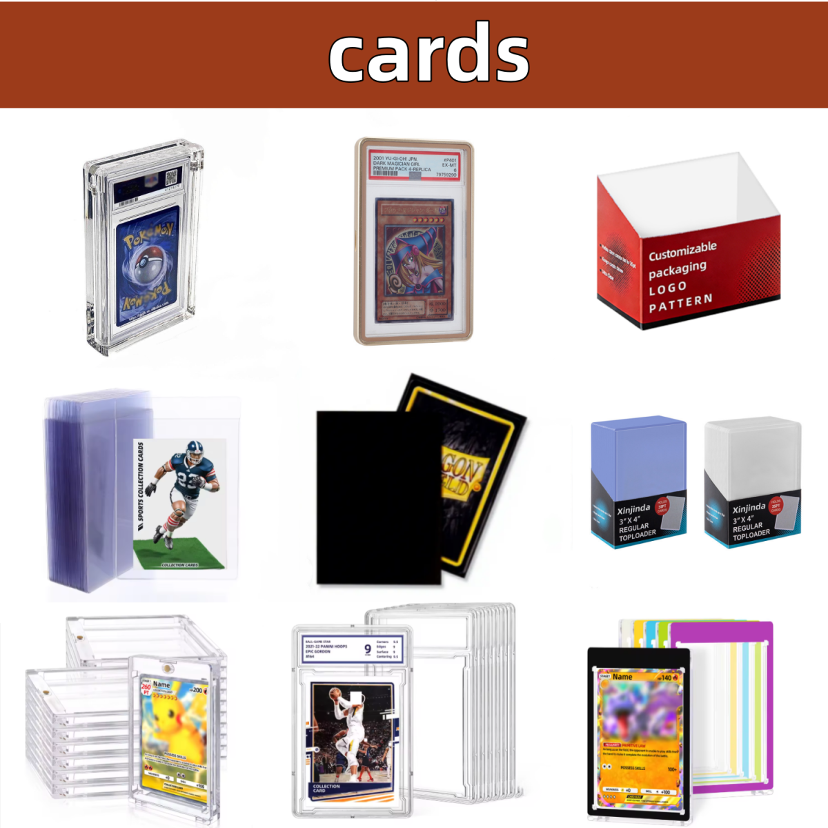 35pt Clear PVC Rigid Card Protector