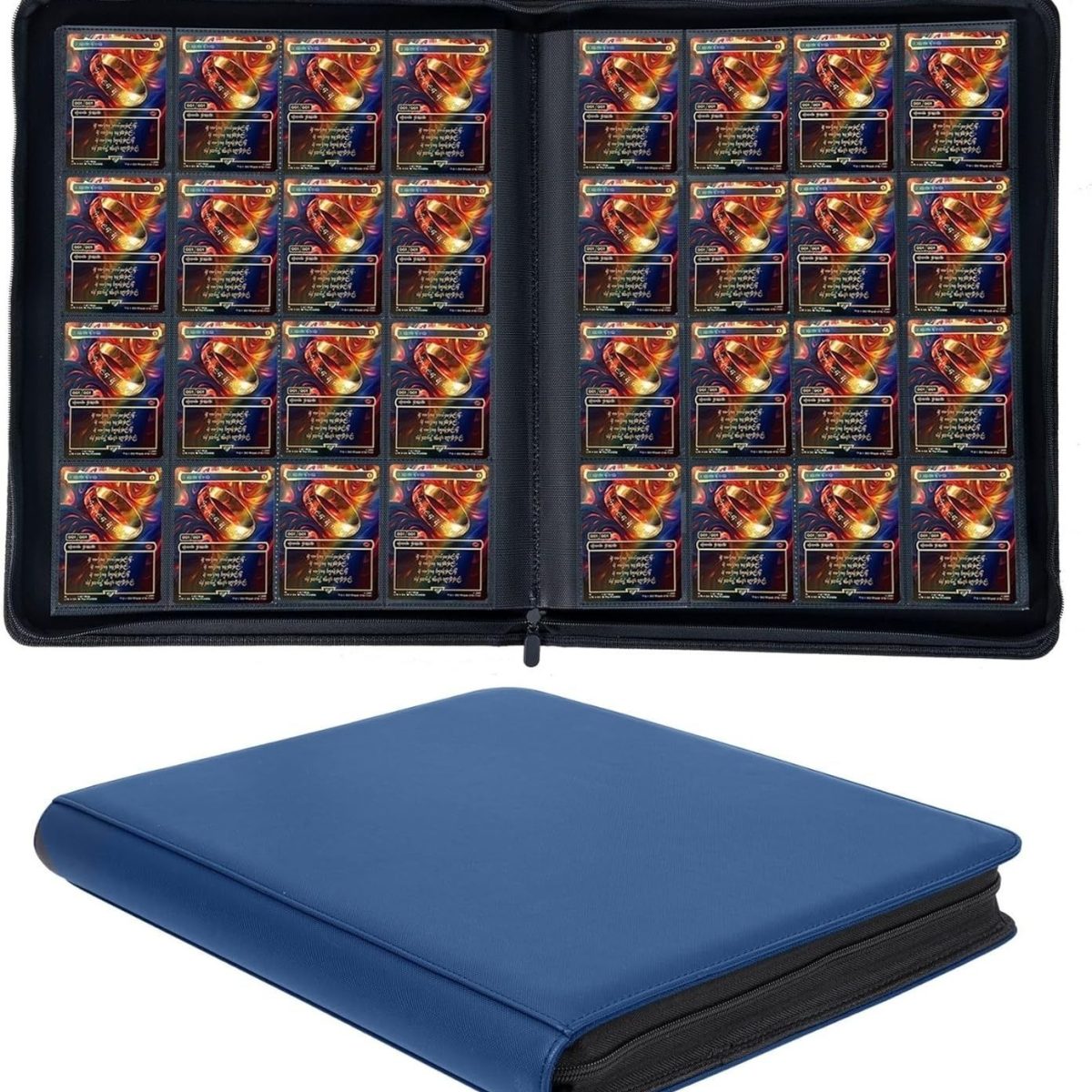 PU Leather Trading Card Binder