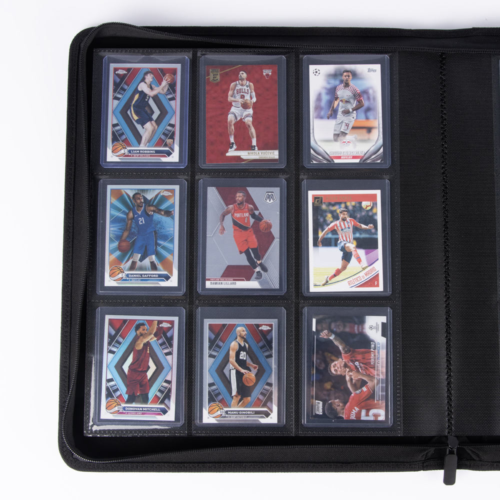 Leather TCG Toploader Binder