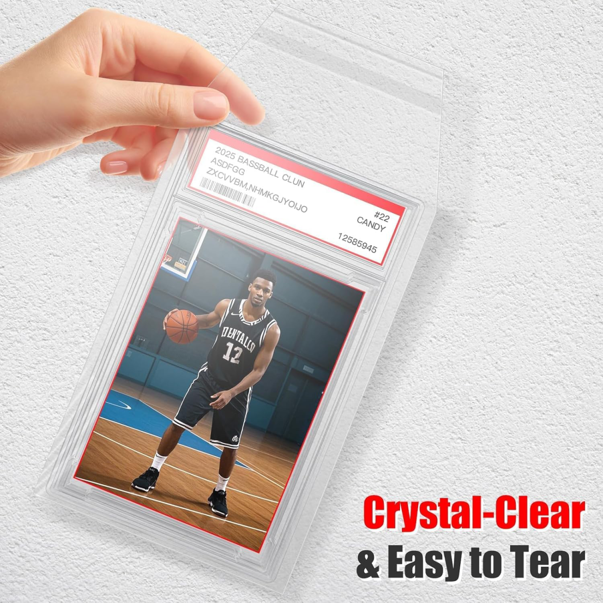 PP Graded Card Slab Sleeves 86x140mm