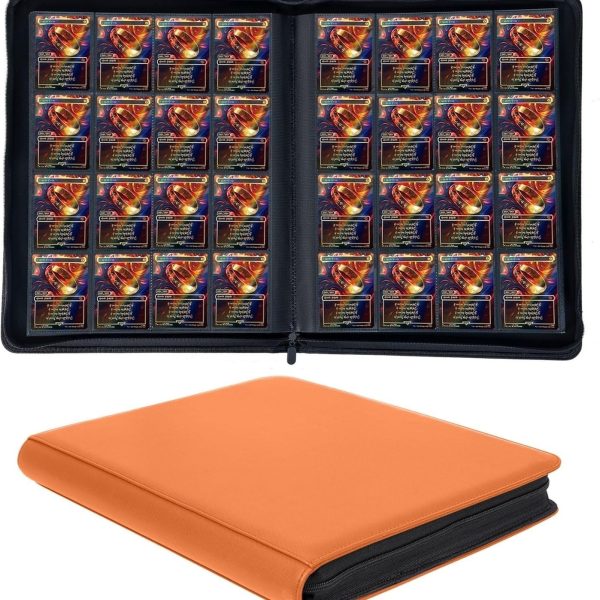 PU Leather Trading Card Binder
