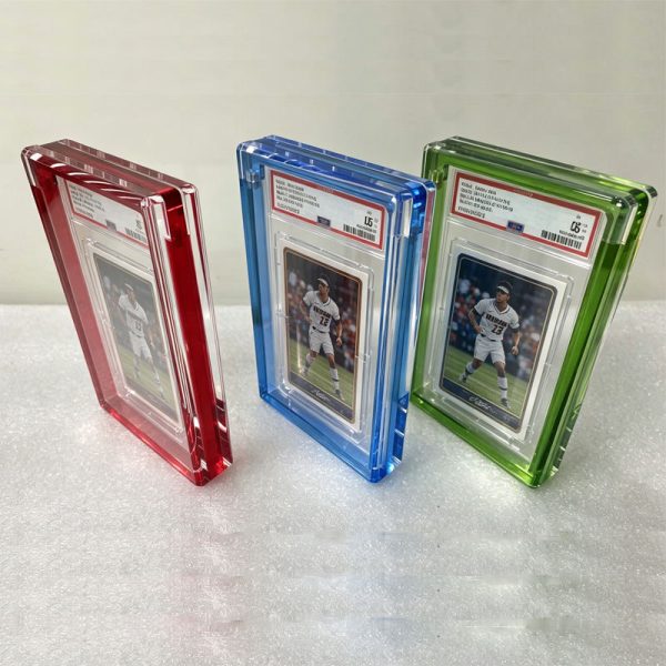 UV-Protection Acrylic Graded Card Display Case