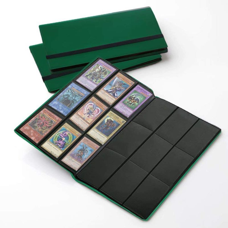 4 Pocket PU Leather Trading Card Binder