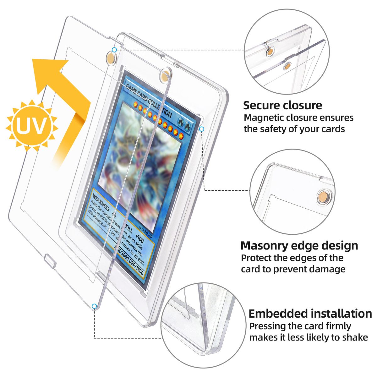 35pt PS Magnetic Card Holder