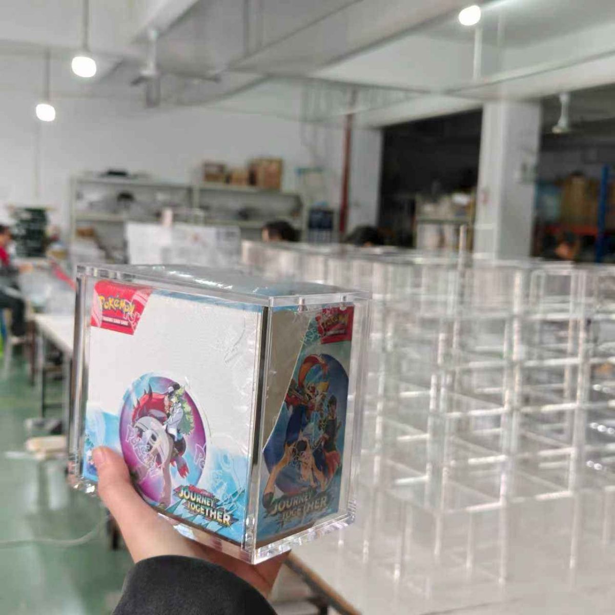 Clear Acrylic Booster Box Display Case