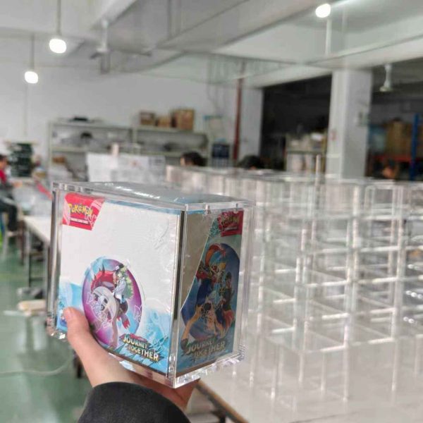 Clear Acrylic Booster Box Display Case
