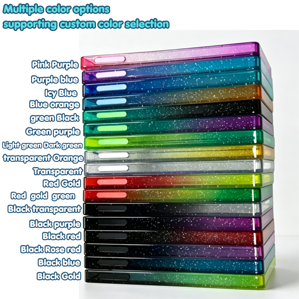 TPU Graded Card Slab Bumper Guard — Glitter Gradient