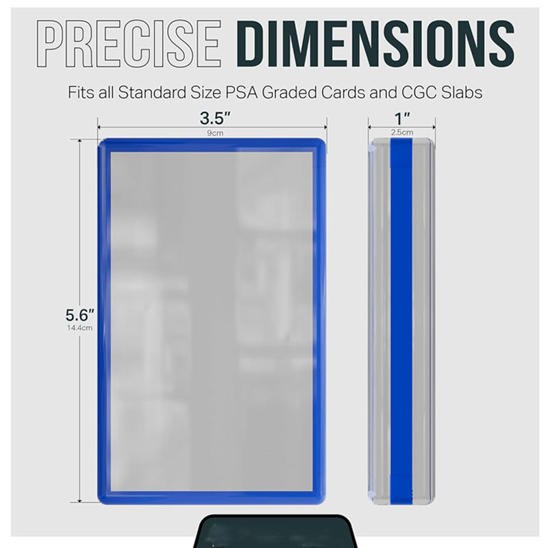 UV-Protection Acrylic Graded Card Display Case