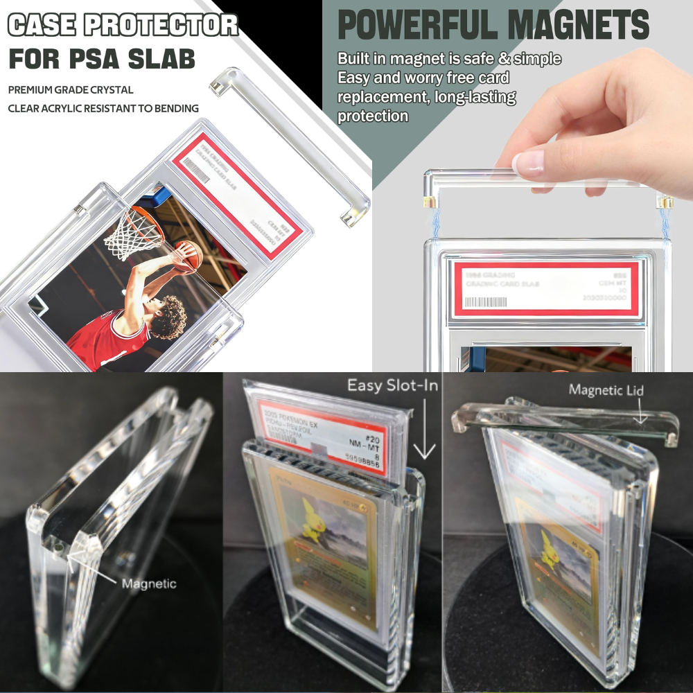 Acrylic 8mm Trading Card Slab Case