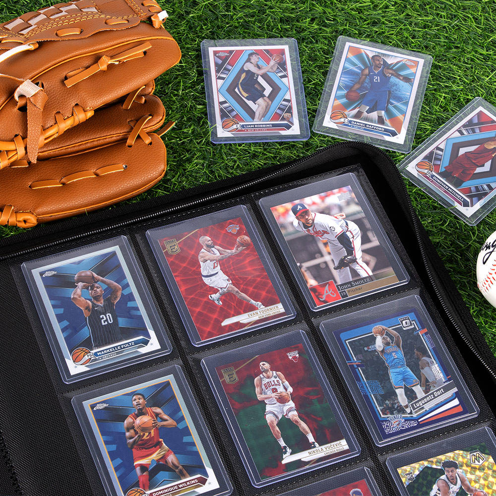 Leather TCG Toploader Binder