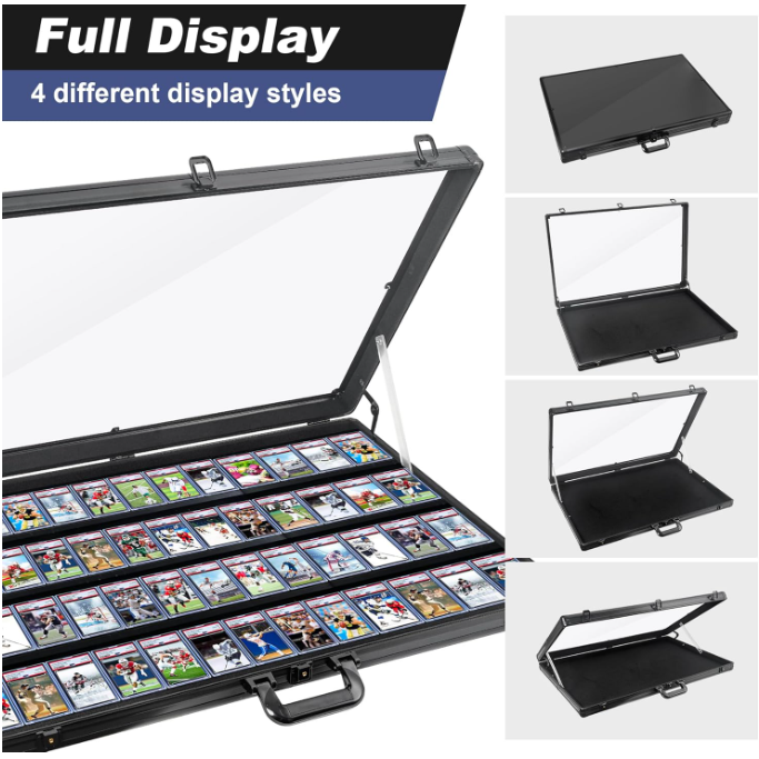Shock-Resistant PU Leather Trading Card Case