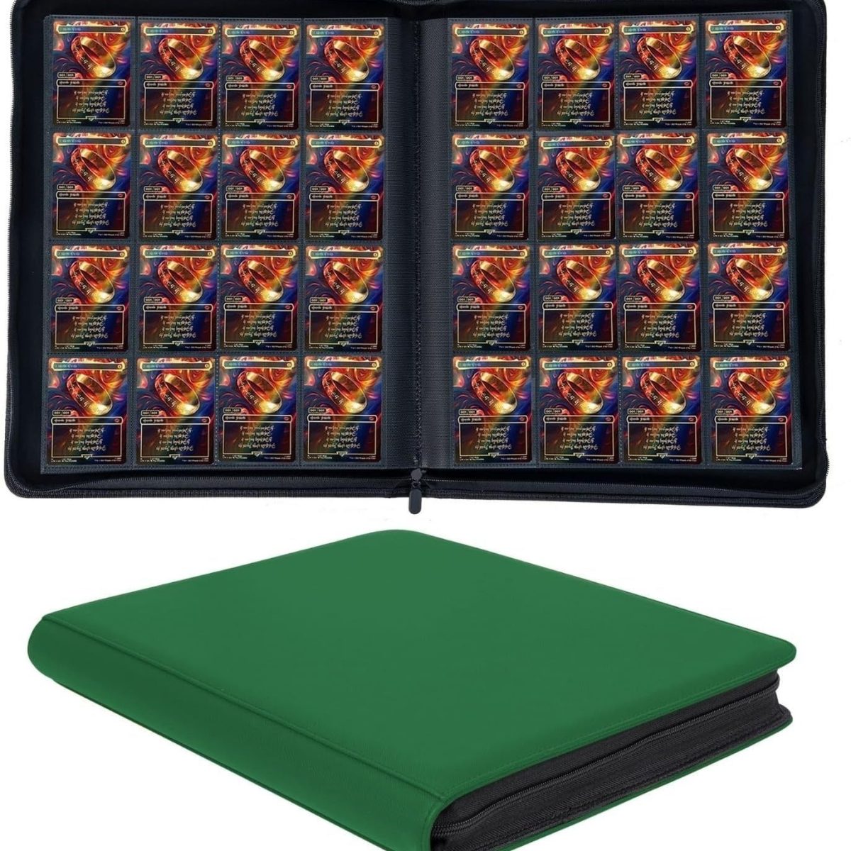 PU Leather Trading Card Binder