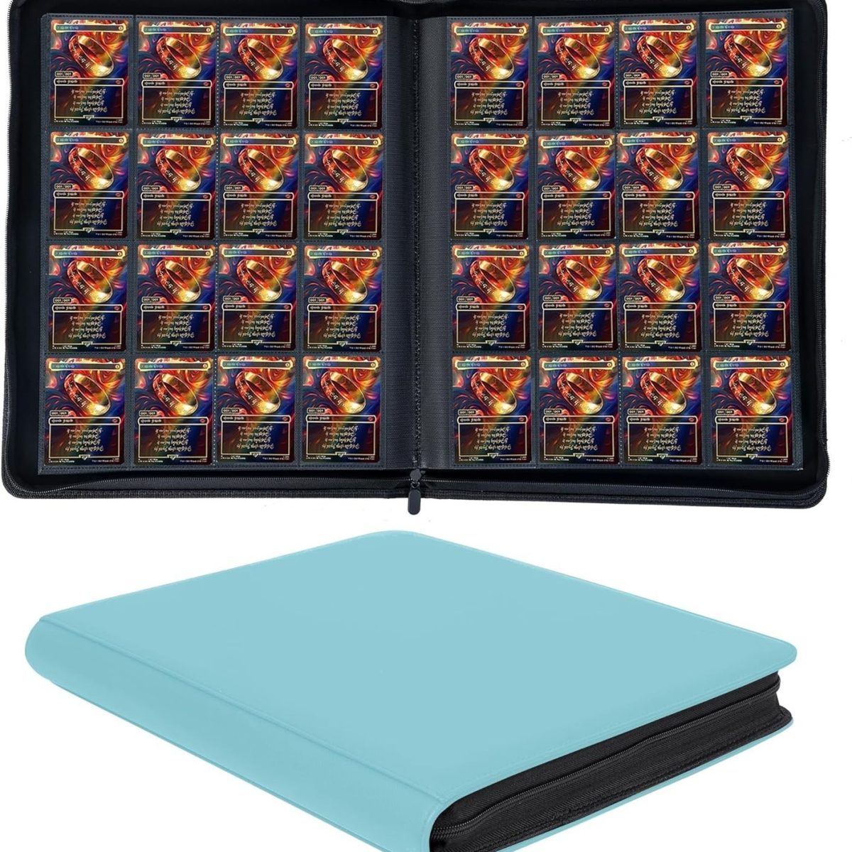 PU Leather Trading Card Binder