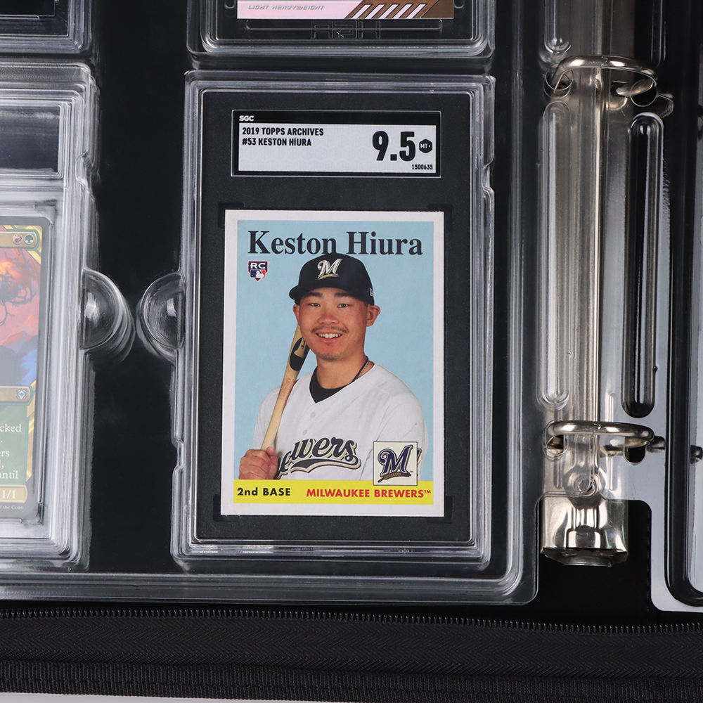 PU Leather Graded Card Binder