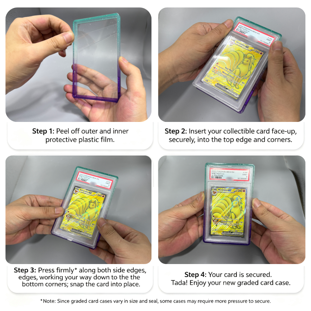 Silicone Gel Trading Card Slab Protector