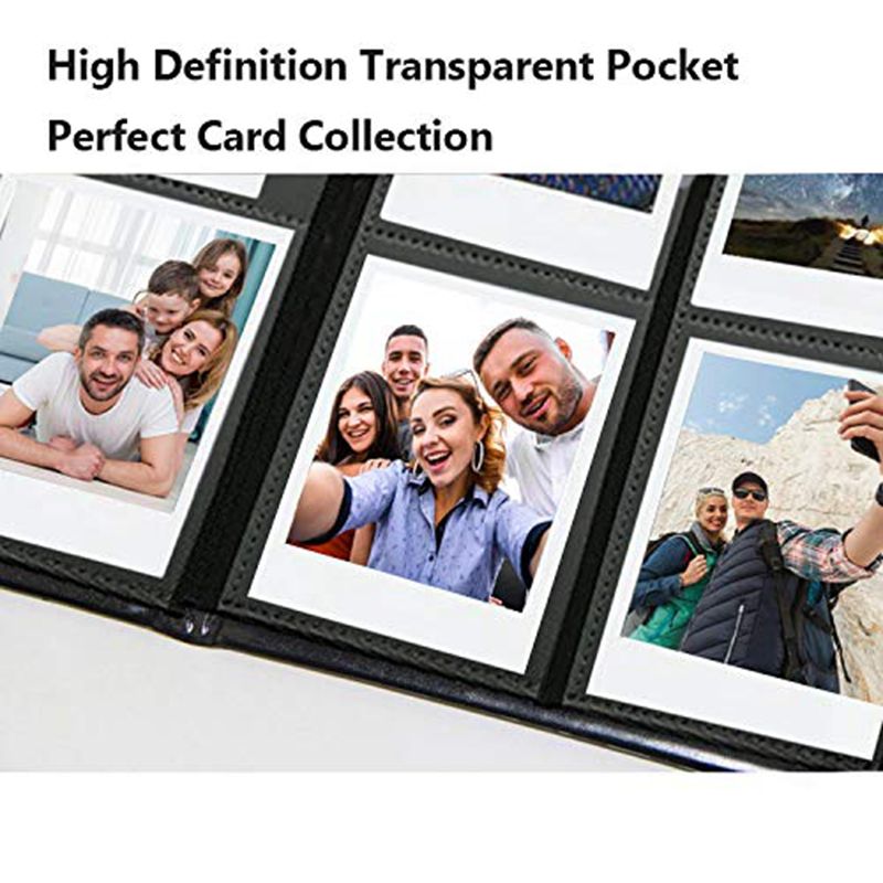 4 Pocket PU Leather Trading Card Binder