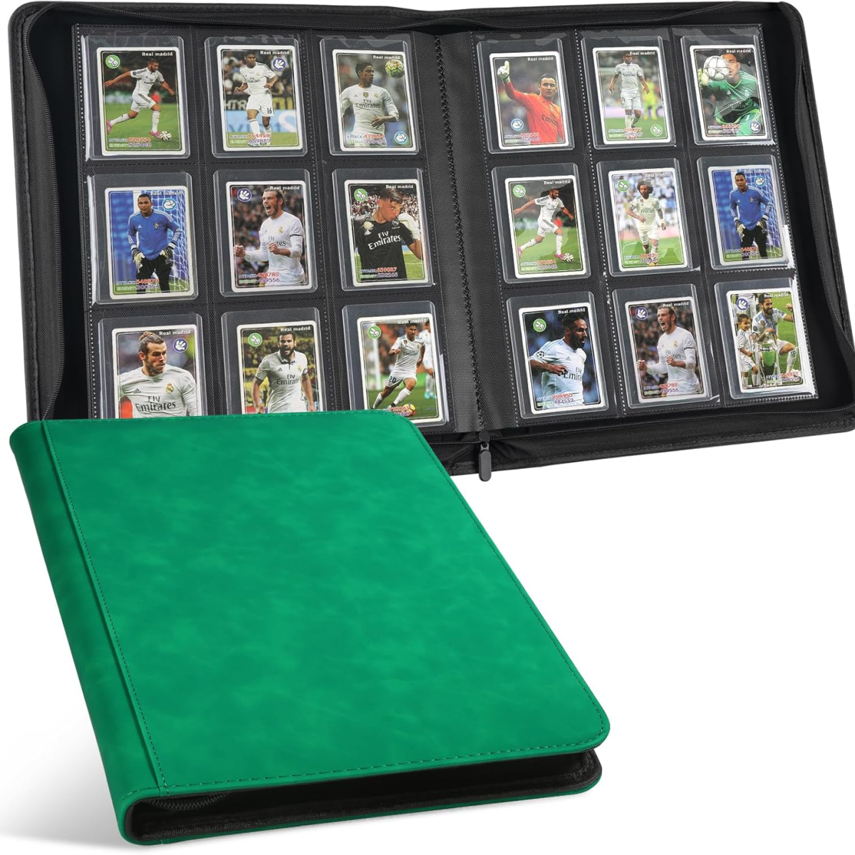 9-Pocket PU Trading Card Binder