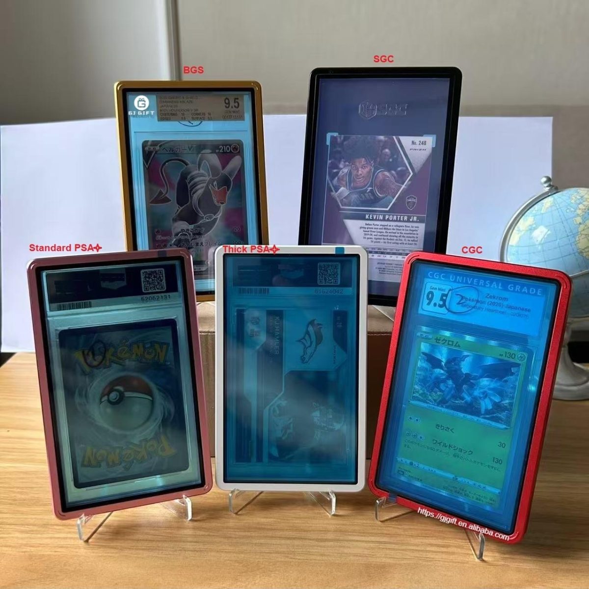 Aluminum Graded Card Slab Case