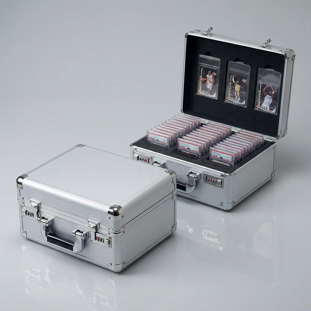 Aluminum Graded Card Storage Case