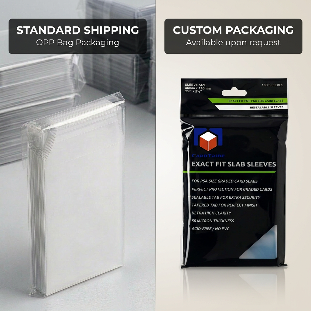 PP Graded Card Slab Sleeves 86x140mm