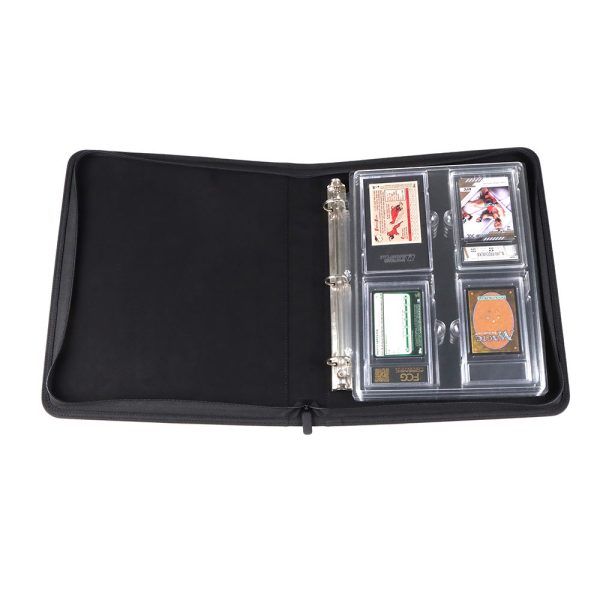 PU Leather Graded Card Binder